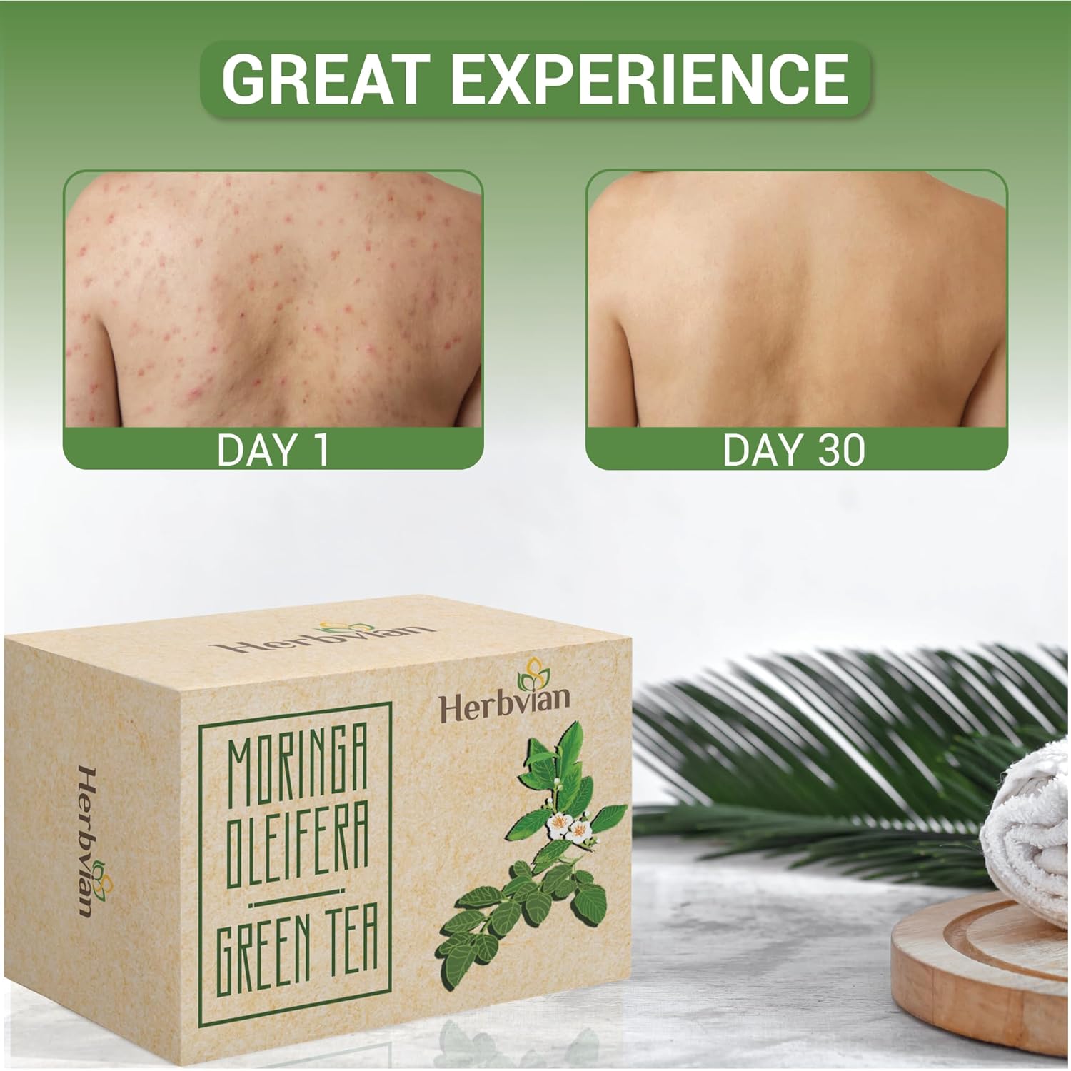 Moringa Soap with Piper Betle Essential Oil (2 bars/pack)