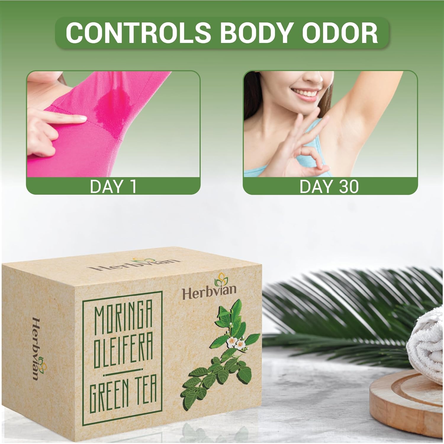 Moringa Soap with Piper Betle Essential Oil (2 bars/pack)