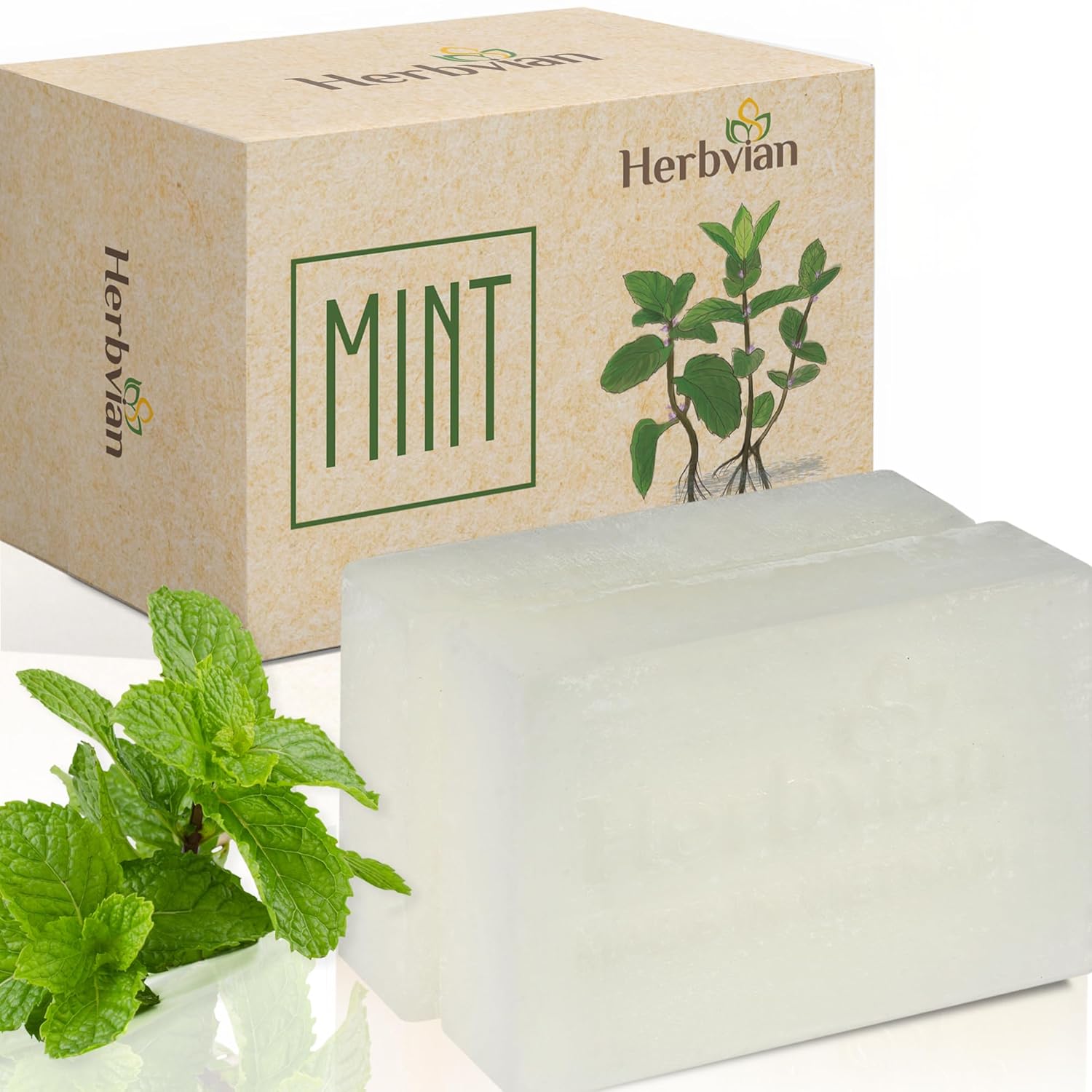 Mint Handmade Soap (2 bars/pack)