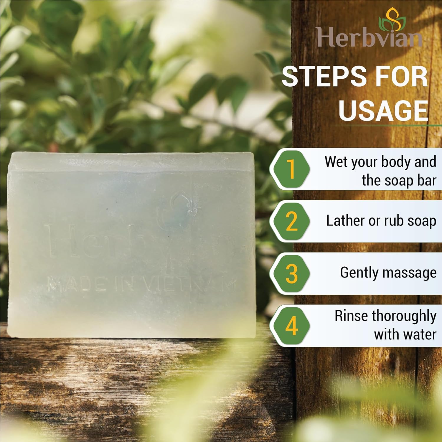 Mint Handmade Soap (2 bars/pack)