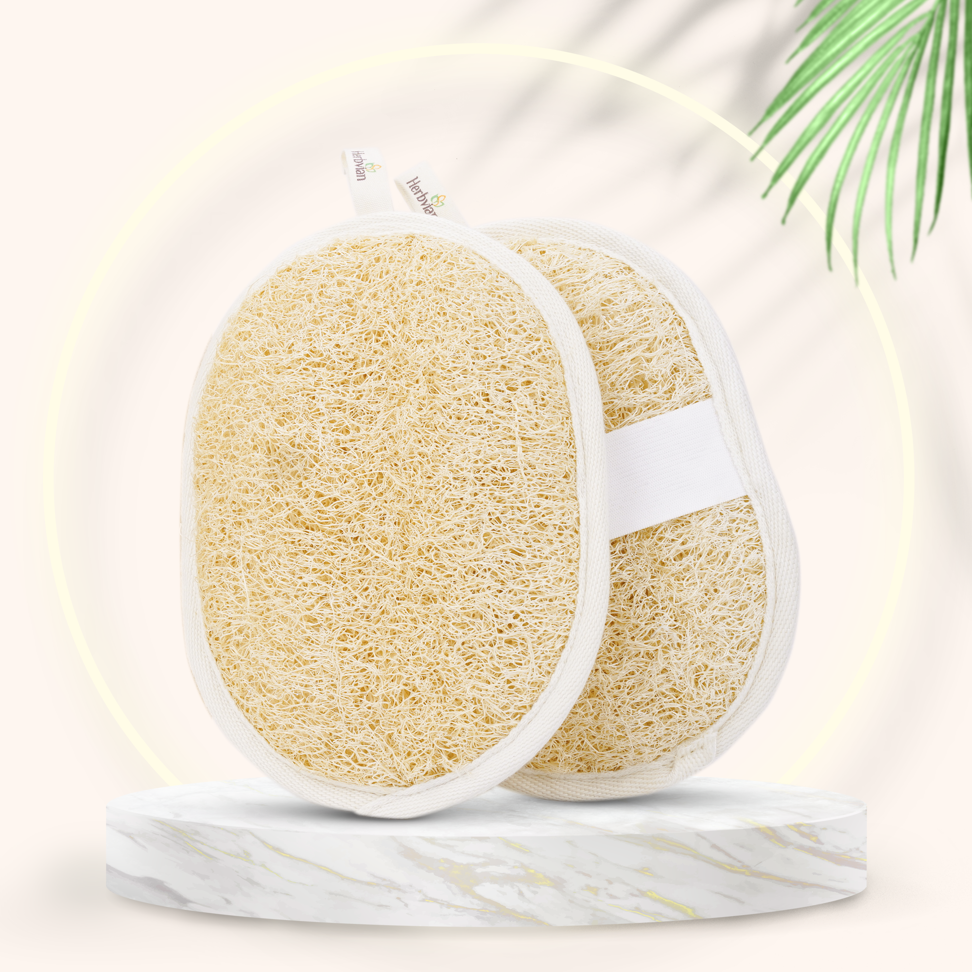 Natural Loofah Bath Scrubber