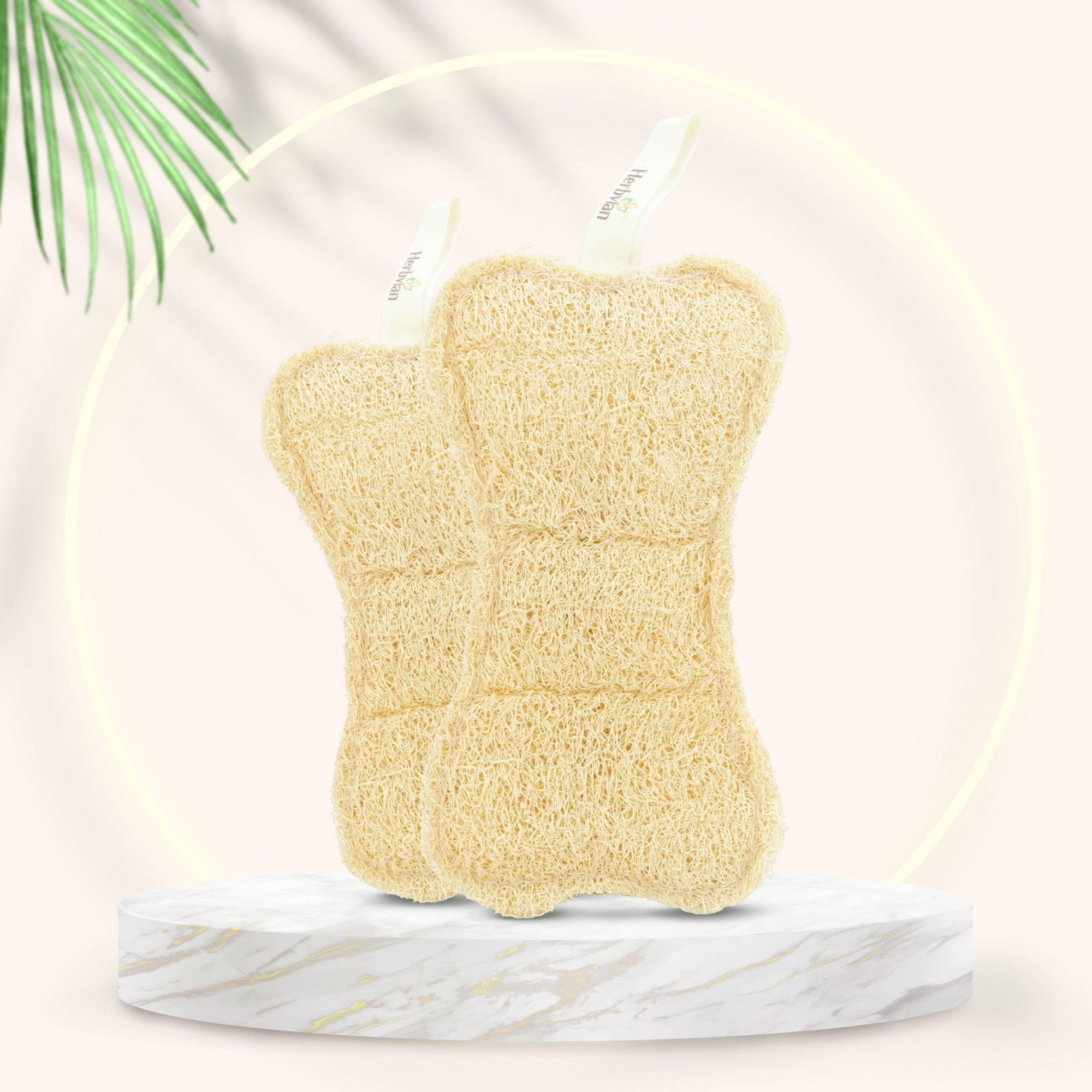 Bone-Shaped Loofah Sponge – Easy Grip, Zero Waste