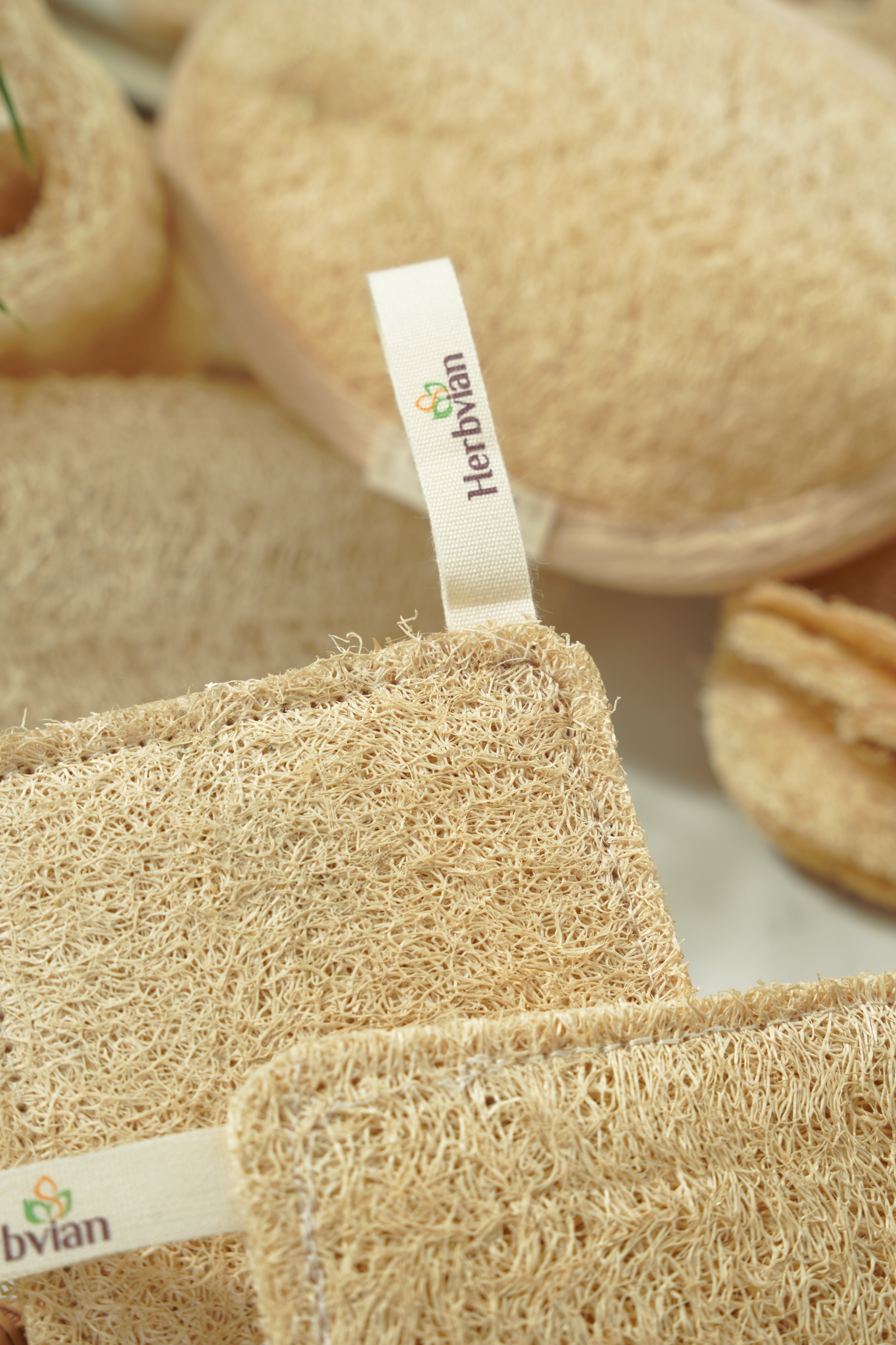 Reusable Loofah Scrub Pad – For Dishes & Surfaces