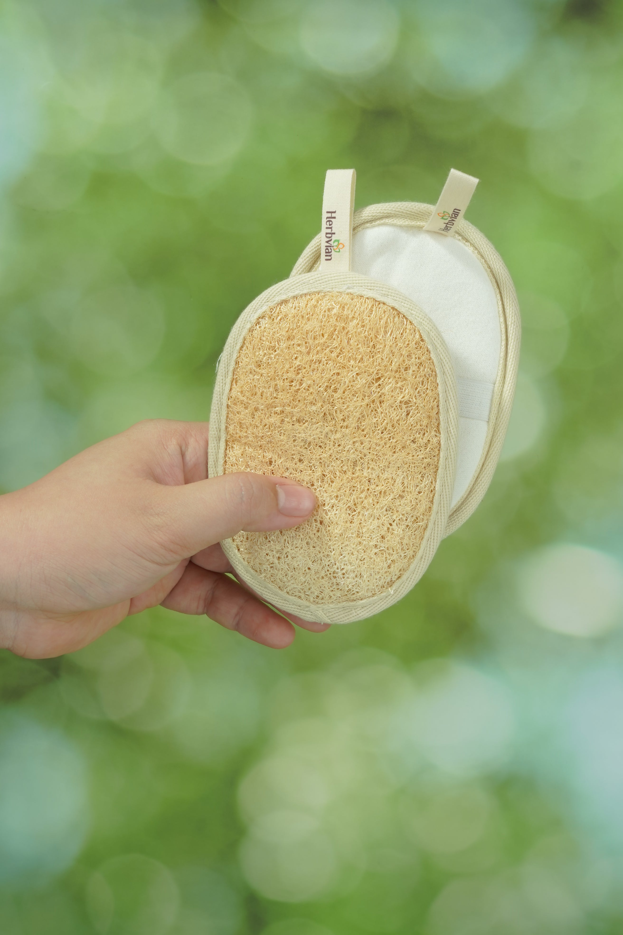Natural Loofah Bath Scrubber