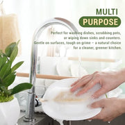 4pcs Natural Loofah Scrubbing Pads for Kitchen