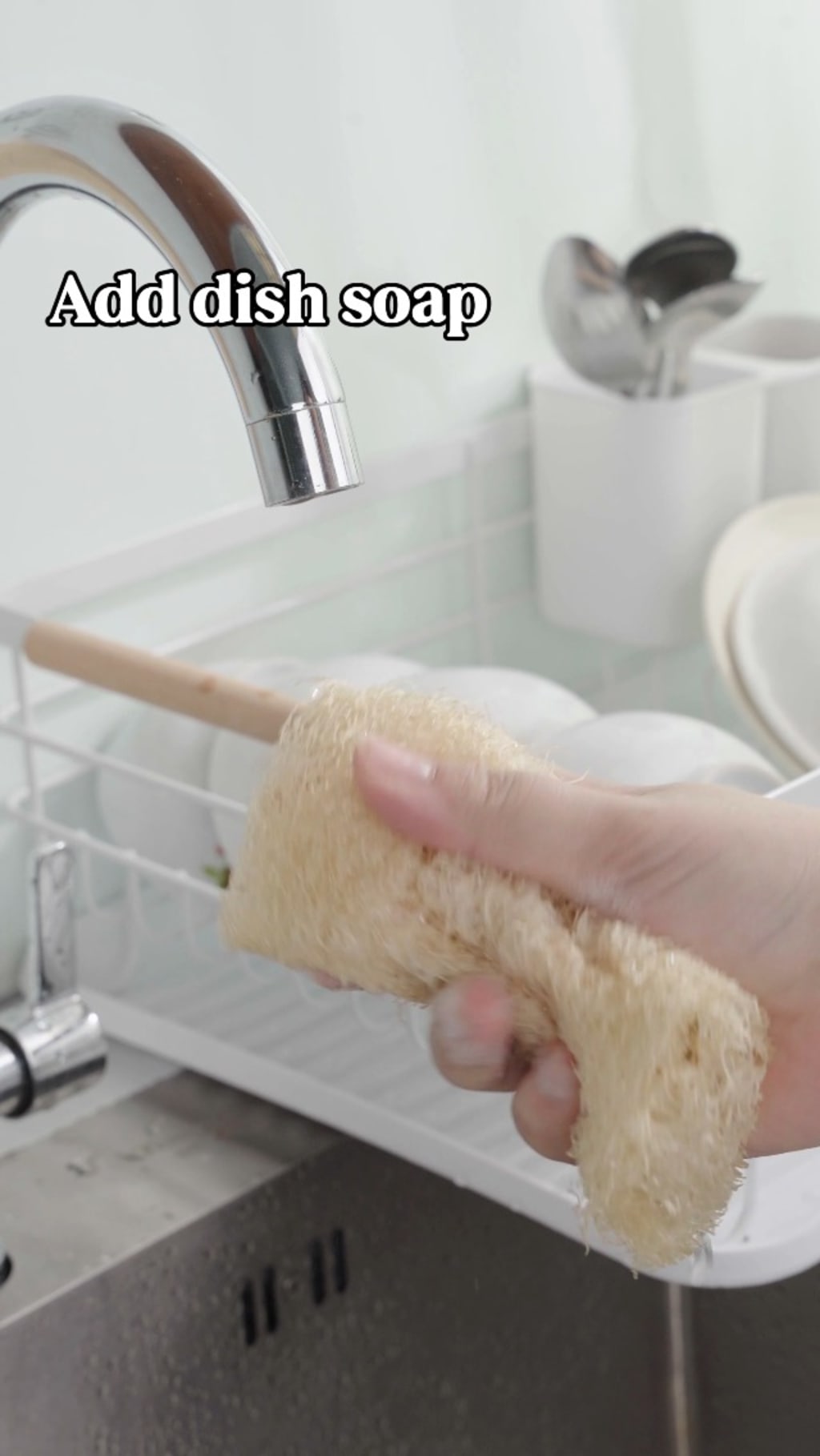 4pcs Natural Vietnamese Loofah Sponge
