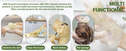 4pcs Natural Vietnamese Loofah Sponge