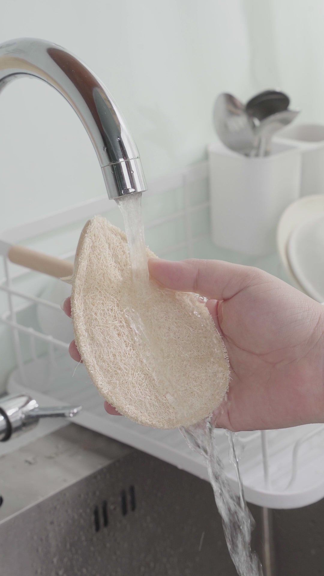 Natural Loofah Dish & Kitchen Sponges