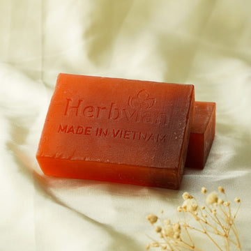 Rose Natural Soap with Honeysuckle and Lemongrass Essential Oil (2 bars/pack)