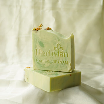 Premium Handmade Soap with Tea Tree and Peppermint Essential Oil for Acne-Prone Skin